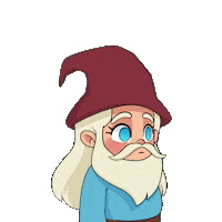 gael_me cute smile look gnome Sticker