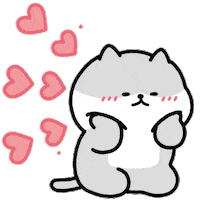 mohemohefamily heart dog puppy 하트 Sticker
