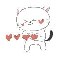 Cat Love Sticker