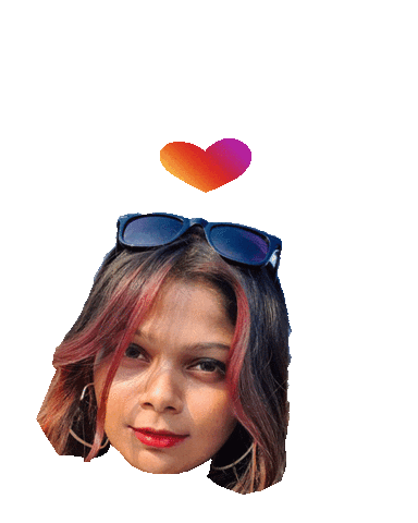 Oshin Arya Sticker by BORN ON INSTAGRAM