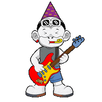 Relaxed Party Sticker by Zhot