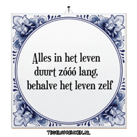 Moment Nl Sticker by Tegelspreuken.nl
