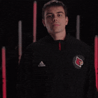 Go Cards Swimming GIF by Louisville Cardinals