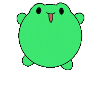 Happy Jump Sticker by whitaswhit