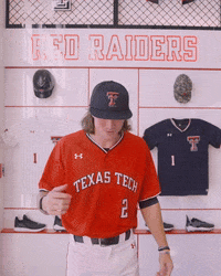 Gage Harrelson GIF by Texas Tech Baseball
