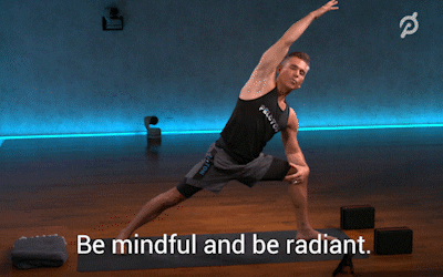 Yoga Balance GIF by Peloton