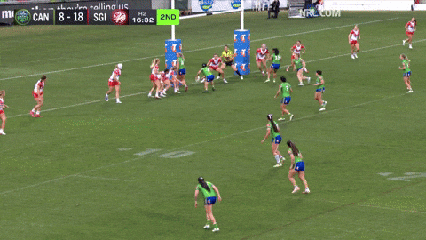 Womens Rugby League Nrl GIF by Canberra Raiders