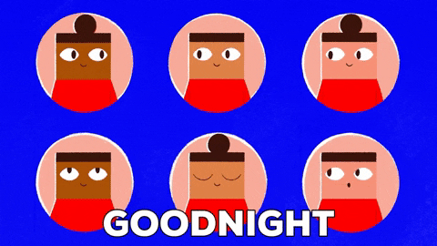 Closing Good Night GIF