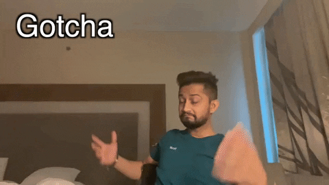 Got You Gotcha GIF by Digital Pratik