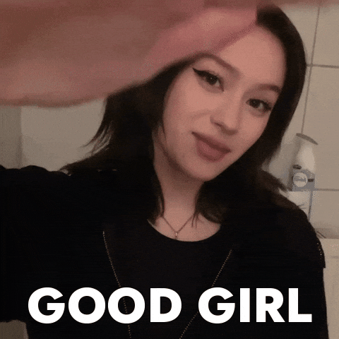 Im Proud Of You Cute Girl GIF