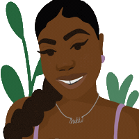 Happy Girl Sticker