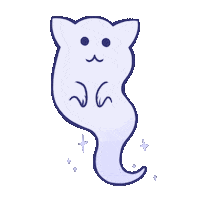 Cat Halloween Sticker