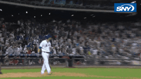 Excited New York Mets GIF by SNY