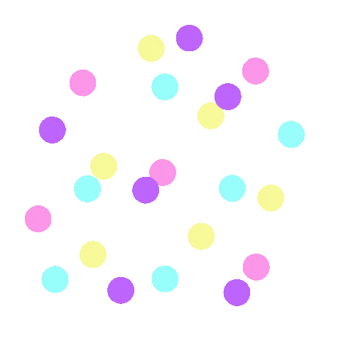 Valentines Confetti Sticker