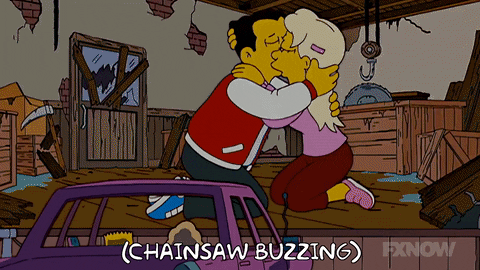 Scared Episode 12 GIF by The Simpsons