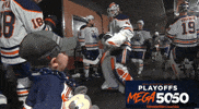 Ice Hockey Fist Bump GIF by NHL