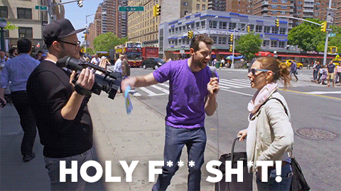 billy on the street seth GIF