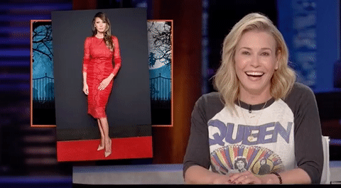 melania trump GIF by Chelsea Handler