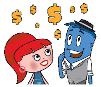 Money Cash Sticker by Cartoon Network Asia