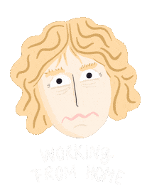 Work Working Sticker by Ginny Ranu