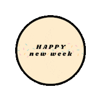 Monday Motivation Sticker by Funfetti Fiesta