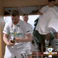 Champagne Hoops GIF by Celtic Football Club