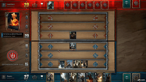 gaming witcher fed gwent GIF