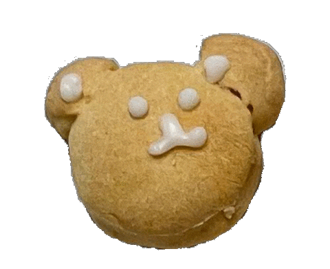 Bear Cookie Sticker