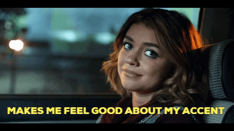puapanda giphygifmaker giphyattribution smile accent GIF