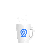 2Sense hot coffee drink time Sticker