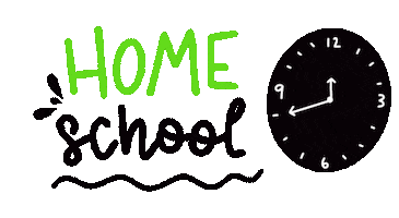 Distance Learning Homeschool Sticker
