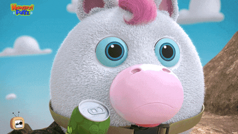 Angry Unicorn GIF by HangryPetz