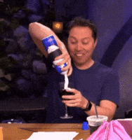 Sam Riegel Wine GIF