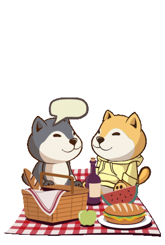Dog Love Sticker by BigBrains