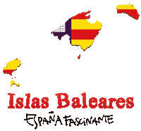EspanaFascinante spain espana map ibiza Sticker