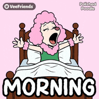 Good Morning Yawn GIF by VeeFriends