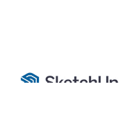 SketchUp logo design 3d creative Sticker