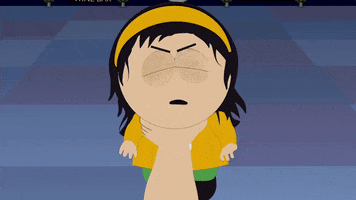 angry leslie meyers GIF by South Park 
