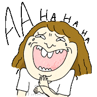 Fun Laughing Sticker
