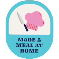 lsoong chef quarantine badge cooked Sticker