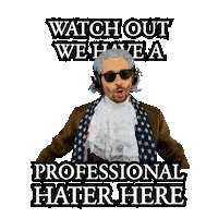 Haters Sticker
