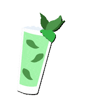 Cocktail Bat Sticker by Bacardi