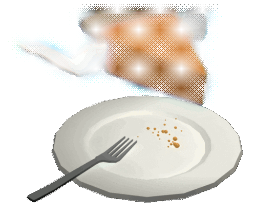 Pumpkin Pie 3D Sticker by jjjjjohn