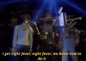 we know how to do it night fever GIF by Bee Gees