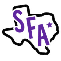Stephen F Austin Nac Sticker by SFASU