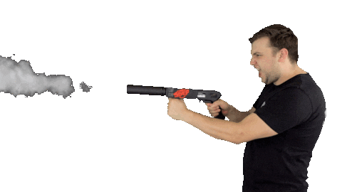 Dj Gun Sticker by LINKESOEP