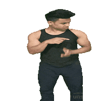 Getssupport fun man boy exercise Sticker