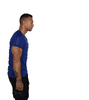 Fitness Hello Sticker by Michael Vazquez