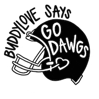 College Football Sorority Sticker by BuddyLove