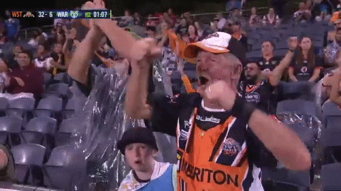 national rugby league fans GIF by NRL